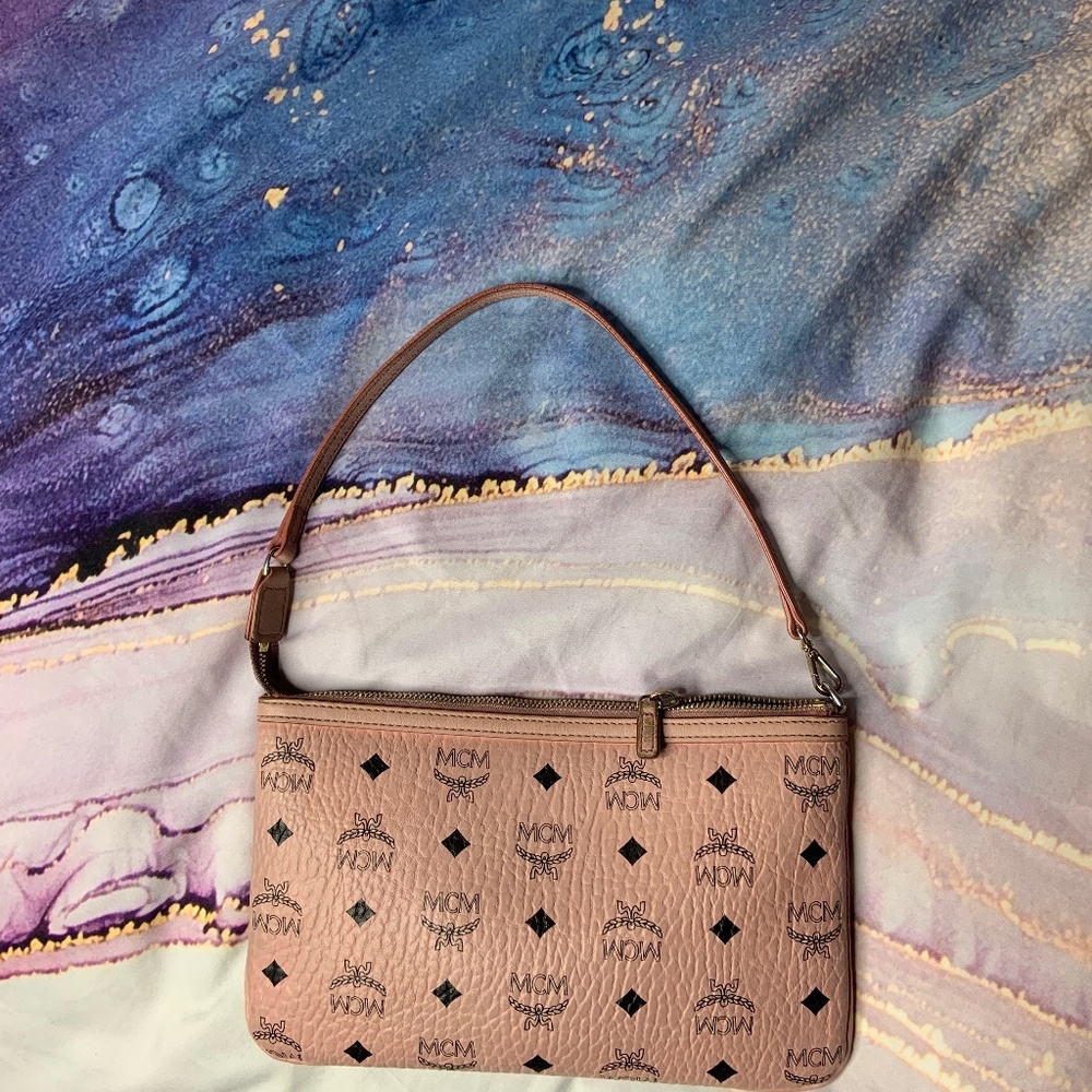 MCM Pink clutch bag